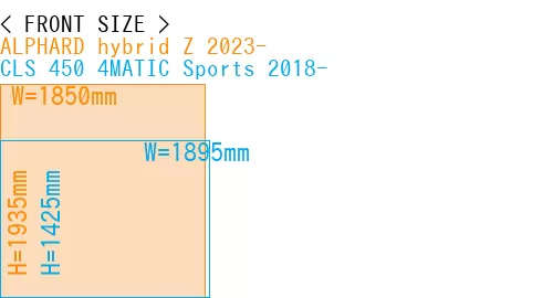 #ALPHARD hybrid Z 2023- + CLS 450 4MATIC Sports 2018-